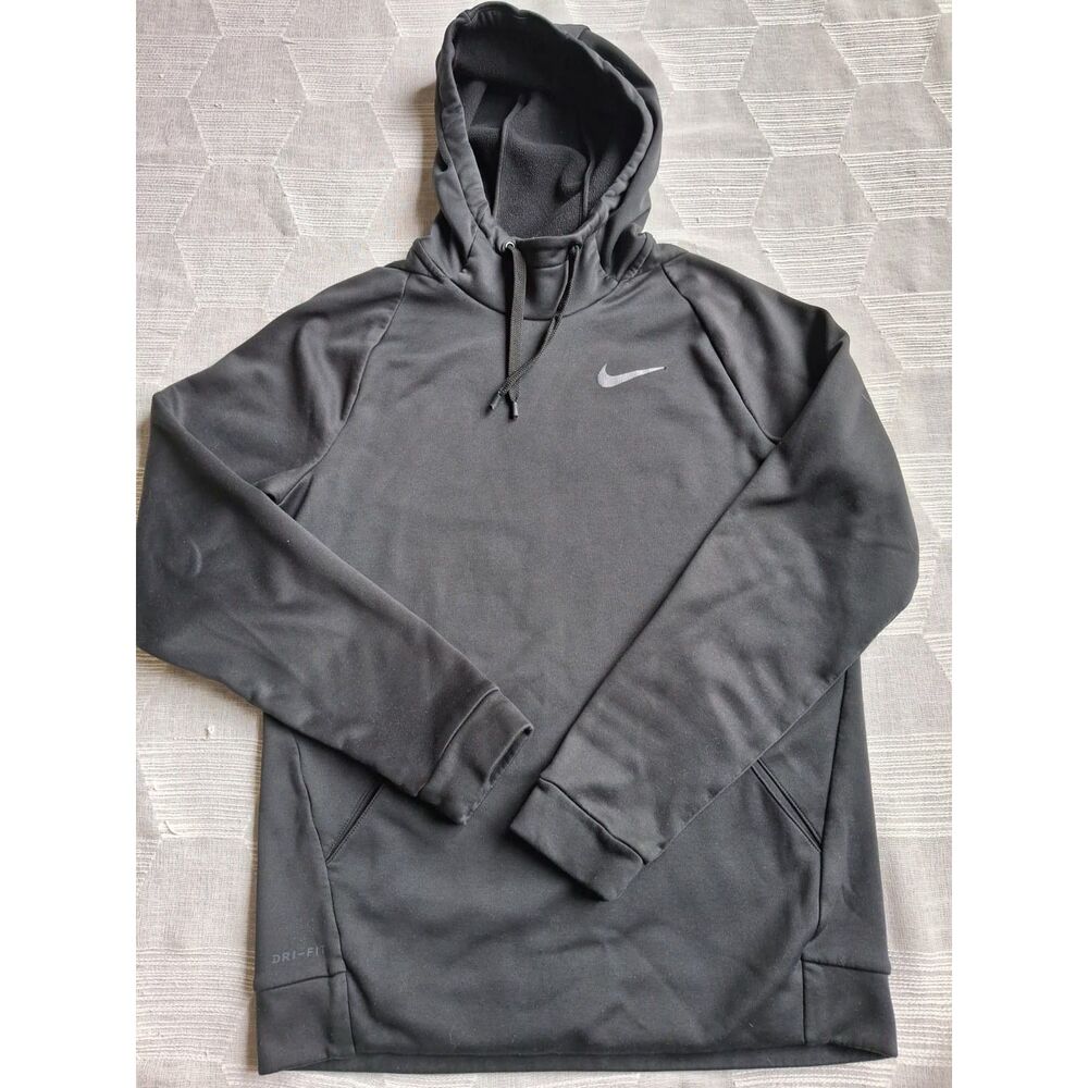 Nike Dri Fit Fleece Lined Running Hoodie Black Women's Small